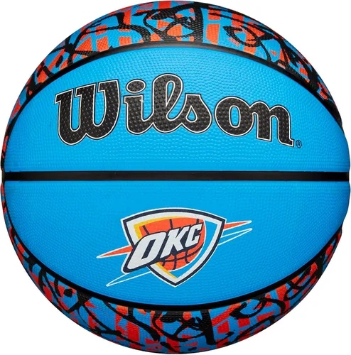 Vista 20 de Wilson NBA Team Balones de baloncesto con diseño de grafiti - Talla 7 - 29.5