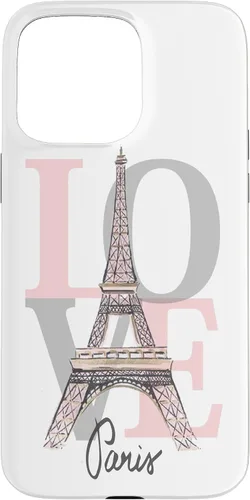 Vista 31 de Funda para iPhone 16 Paris Eiffel Tower - Love Paris Cute Trendy