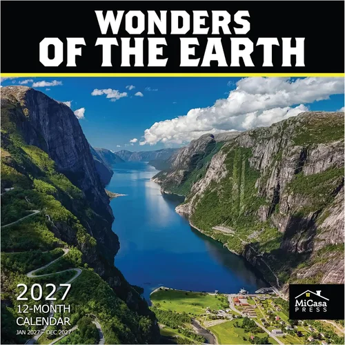 Vista 13 de MICASA PRESS National Parks - Calendario de pared 2027 de 12 meses 2-01 - Parques Nacionales Salvajes y Hermosos