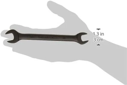 Vista 2 de Proto Stanley J3026B - Llave de extremo abierto, 1/2 x 9/16, color negro