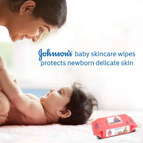 Vista 3 de Johnsons Baby Skincare Wipes 72 hojas