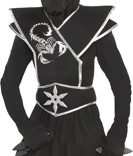Vista 3 de Amscan Costume Suit Yourself Black Ops Ninja Costume for Boys