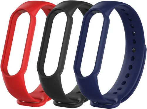 Vista 6 de Senter Banda de repuesto de correa de reloj de silicona suave para Xiaomi Mi Band 5 y Mi Band 6 Smart Watch