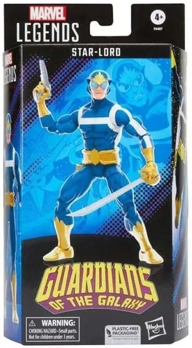 Vista 3 de HASBRO Figura Marvel GUARDIANES of The Galaxy Starlord Legends Series