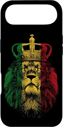 Vista 27 de Rasta Lion of Judah Rastafarian Reggae Ethiopian Lion Gift Case for iPhone 17