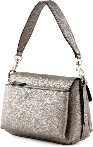 Vista 4 de GUESS Eco Brenton - Bolsa de hombro con solapa peltre Pewter talla única