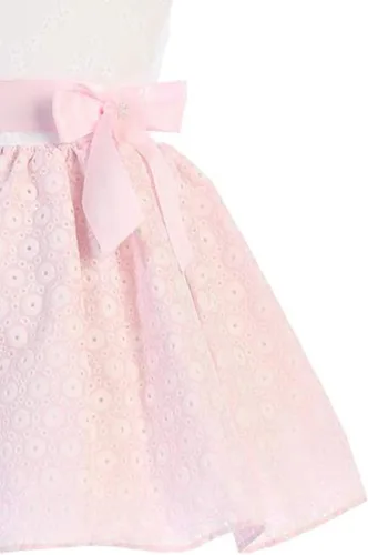 Vista 3 de Vestidos de Pascua para Niñas Blush Vestidos para Niñas Elegantes