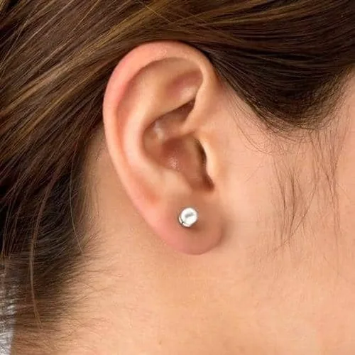 Vista 8 de ComfyEarrings - Aretes de perlas sintéticas, Resina, Sintético-perla