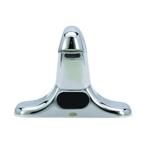 Vista 2 de Zurn Z6915-XL AquaSense - Grifo con sensor central con aireador de 0.5 GPM y caño de montaje en cubierta de 4 pulgadas, cromo