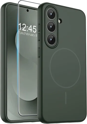 Vista 11 de zapica Funda diseñada para Samsung Galaxy S22, [protección militar contra caídas] [diseño de estructura de doble capa] Funda resistente a prueba