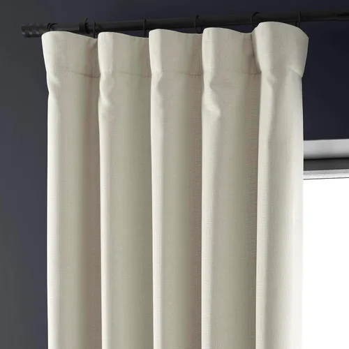 Vista 6 de HPD HALF PRICE DRAPES Cortinas opacas sólidas con aislamiento térmico para dormitorio, cortina de 84 pulgadas de largo (1 panel), cortinas opacas