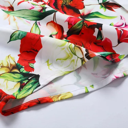 Vista 6 de SheLucki - Camisa hawaiana para hombre, unisex, estilo informal, manga corta, con botones y estampado de sombra de palmeras, para el verano
