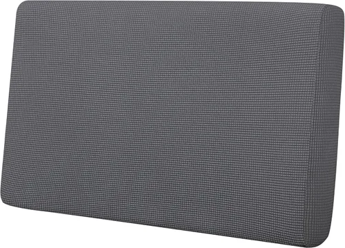 Vista 127 de Easy-Going - Funda de cojín elástica individual para sofá biplaza, sillón, funda de cojín protectora, suave, flexible con parte inferior elástica