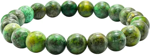 Vista 297 de Amazing Gemstone Crystal Bracelet for Women Men's Gifts - Protection Healing Crystal Bracelet - 8mm Gemstone Beaded Stretchable Bracelet Pulseras