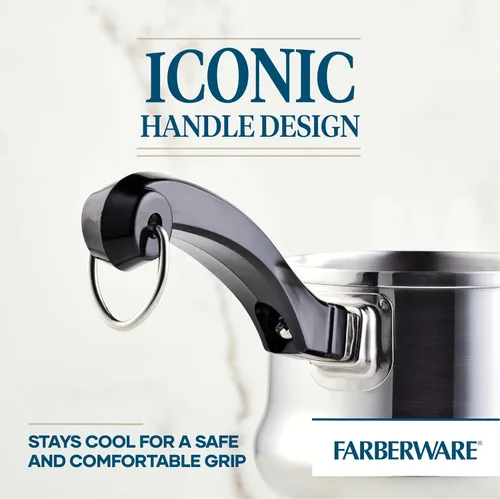 Vista 113 de Farberware Olla clásica de vapor hecha en acero inoxidable, 3 qt.