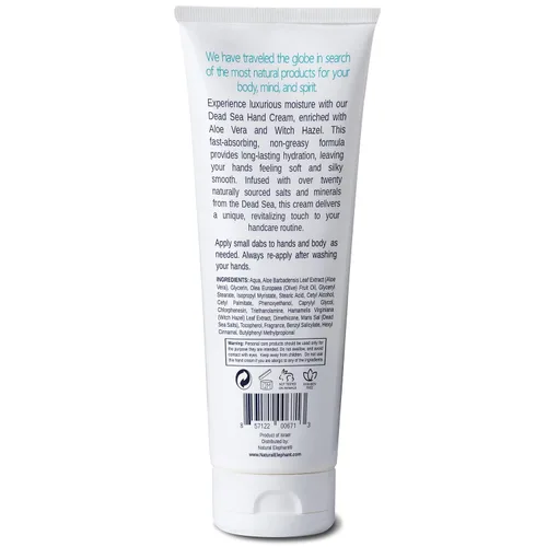 Vista 2 de Natural Elephant Crema de manos calmante con minerales del Mar Muerto 3.4 fl oz (3.4 fl oz)