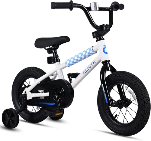 Vista 29 de vollsch BMX Style 12, 14, 16 pulgadas, ruedas de entrenamiento para niños, bicicleta de 20 pulgadas con soporte para niños y niñas de 2 a 14 años