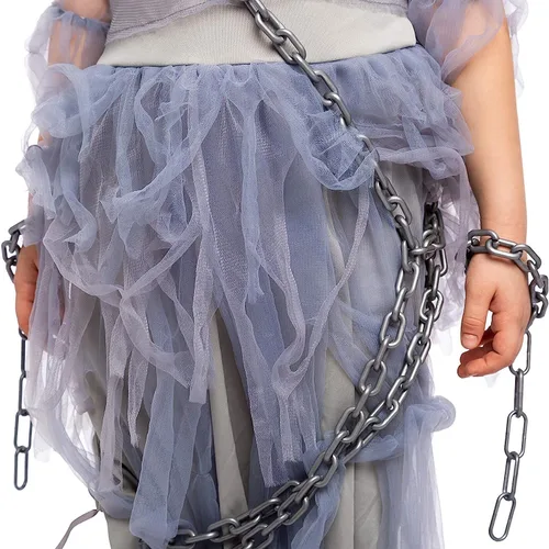 Vista 6 de Spooktacular Creations Haunting Beauty - Disfraz de fantasma para niña (talla M 7-9)