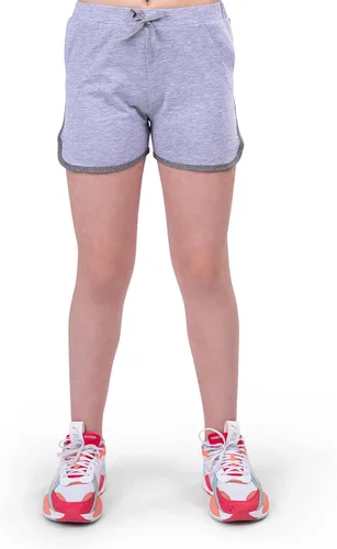 Vista 2 de Silky Toes Pantalones cortos deportivos de delfín para niñas, de algodón, para correr y gimnasio