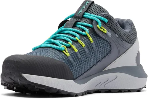 Vista 7 de Columbia Trailstorm - Zapatos de senderismo impermeables para mujer, GrafitoDelfín