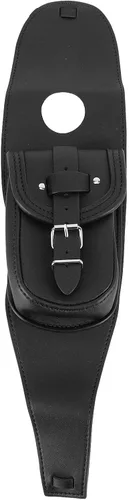Vista 8 de Naroote Bolsa para tanque de combustible para motocicleta, bolsa de panel de tanque de combustible de piel sintética, bolsa de cubierta de tanque