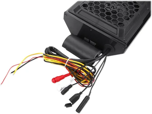 Vista 7 de MTX MUDSYS41 Sistema de barra de sonido marina de cuatro altavoces con Bluetooth para ATV/UTV/Tractor