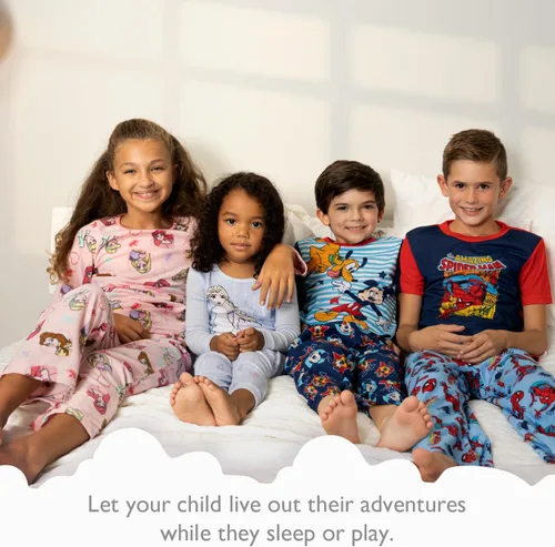 Vista 2 de Star Wars Conjunto de pijama de algodón ajustado de 2 piezas para niña