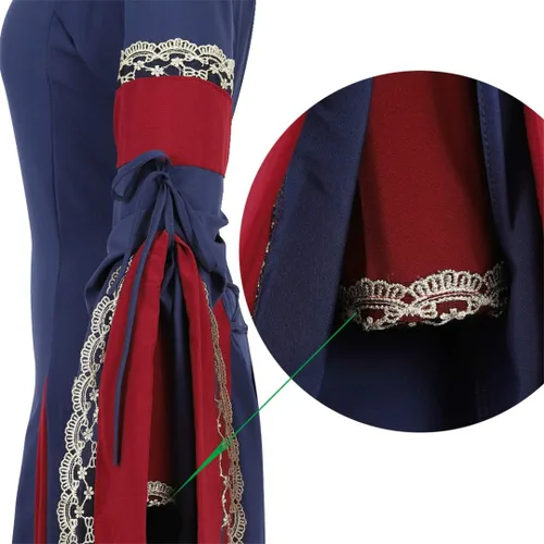 Vista 100 de Kranchungel - Vestidos renacentistas de estilo medieval/irlandés/campesino para mujer; disfraz de hada, para bailes