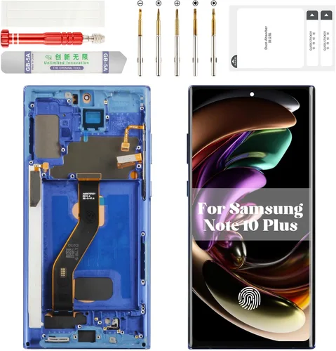 Vista 7 de OLED para Samsung Note 10 Plus Reemplazo de pantalla 0.14 oz para Samsung Galaxy Note 10 Plus 0.18 oz LCD Digitalizador Pantalla táctil para Samsung