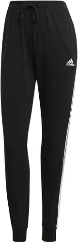 Vista 4 de adidas Pantalones Essentials de 3 rayas de jersey individual para mujer