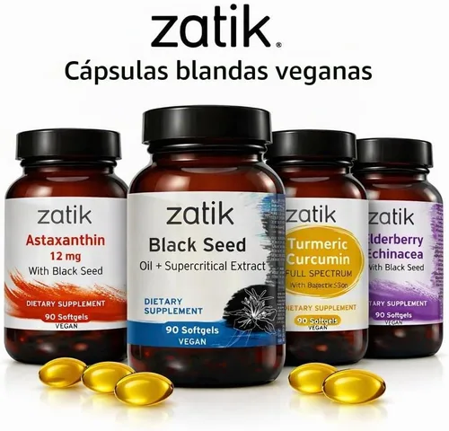 Vista 5 de Zatik Naturals Aceite de semilla de comino negro y extracto supercrítico