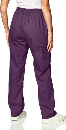 Vista 4 de Dickies - Pantalones para uniforme médico, con cintura elástica para mujer