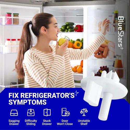 Vista 6 de BlueStars 241993101 Reemplazo de la cubierta para frigorífico para refrigeradores Frigi.daire y Kenmore – Reemplaza AP4427109 1513082 240423701