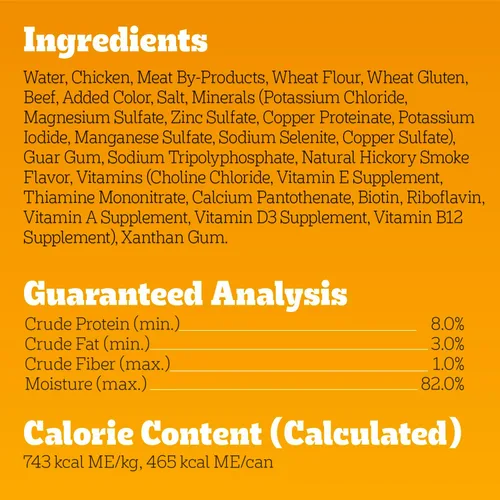 Vista 9 de Alimento húmedo para perros adultos Pedigree, trocittos de carne con salsa Beef in gravy, lean muscle support, 50%+ water for hydration, topper or