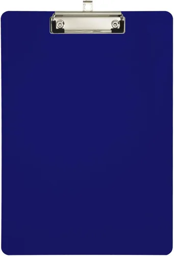 Vista 31 de Portapapeles acrílico azul claro tamaño A4 12.5 x 9 pulgadas con clip de perfil bajo para estudiantes, oficina, organizador de documentos, arte