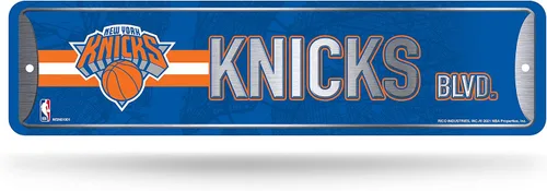 Vista 22 de Rico Industries NBA Basketball Metal Street Sign