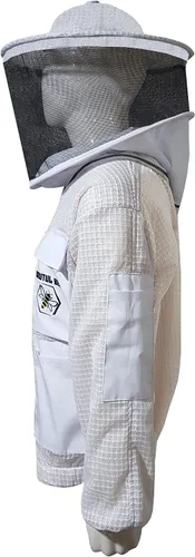 Vista 5 de Brutul Bee - Chaqueta ventilada ultraligera de 3 capas con velo redondo
