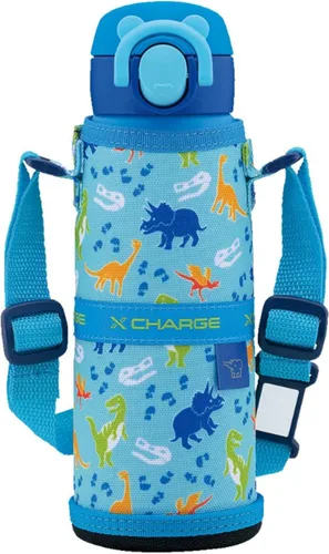Vista 9 de Zojirushi SM-UA48-PZ - Botella de agua para niños con cordón, para niños, para viajes escolares o escolares, taza de acero inoxidable, lavadora sin