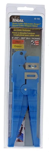 Vista 10 de IDEAL Industries, Inc. 45-164 Ringer - Pelacables de hoja ajustable, herramienta de pelado de cables para cable de 14 pulgadas - 916 pulgadas