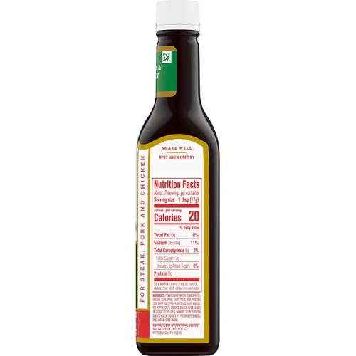 Vista 2 de Salsa A1 Bold & Spicy con salsa Tabasco 10 oz - (Paquete de 2)