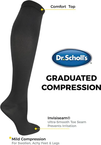 Vista 4 de Dr. Scholl's Compresión graduada de viaje para mujer