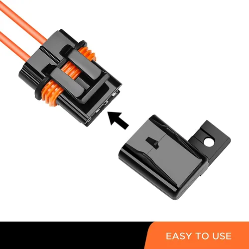Vista 6 de Recoil Paquete de 3 portafusibles impermeables ATC ATO en línea 16AWG con 3 fusibles de 10 A y 3 fusibles de 15 A