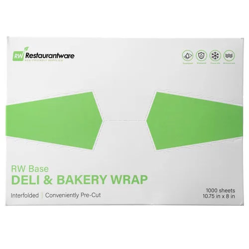 Vista 9 de Restaurantware Paquete de 1000 envolturas de plástico para alimentos, 10.75 x 8 pulgadas, precortadas, transparentes, desechables, para microondas