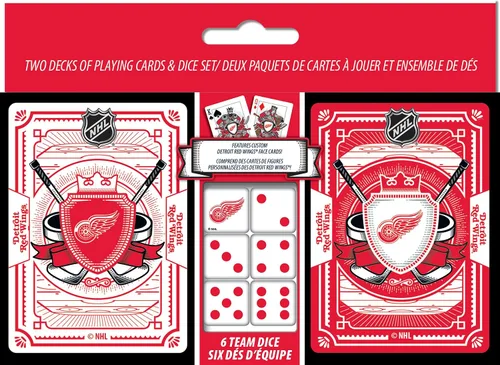 Vista 5 de MasterPieces Game Day - NHL Boston Bruins - Juego de 2 cartas y dados - Juego con licencia oficial para adultos y familia