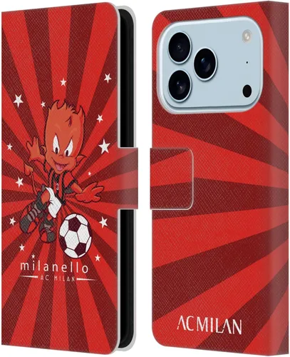 Vista 51 de Head Case Designs Officially Licensed AC Milan Dream Big Children Leather Wallet Case Compatible with Apple iPhone 11