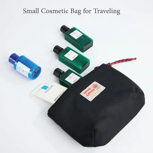 Vista 8 de Rough Enough - Bolsa de almacenamiento tecnológico pequeña EDC Organizador de cables de viaje Holds Chargers, Cords, Hard Drives, Earbuds, 1680D
