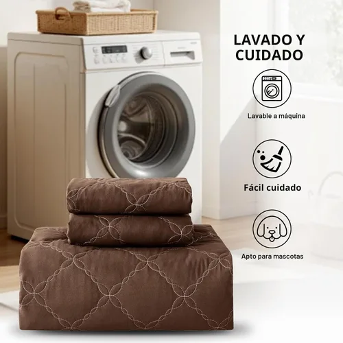 Vista 5 de Protector de colchón impermeable – Protector de colchón tamaño King silencioso y estilo de sábana bajera Protección completa de cama para niños
