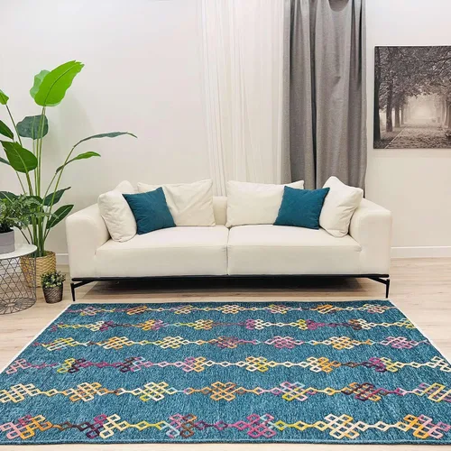 Vista 33 de Alfa Rich 5x8 Alfombras lavables de oro ámbar para sala de estar, dormitorio, cocina, de algodón, aptas para mascotas
