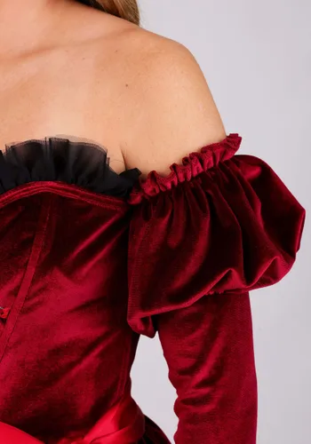 Vista 4 de Disfraz de Pirata Sexy para Mujer Multicolor
