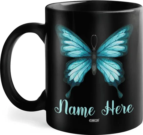 Vista 17 de CUBICER Taza de café de cerámica negra personalizada, tazas divertidas con refranes, regalos de Navidad para mujeres, gerentes, hombres y adultos
